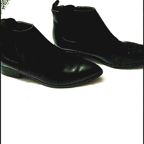 GAP Black Pointed Toe Grunge Emo Ankle Booties - Picture 1 of 8